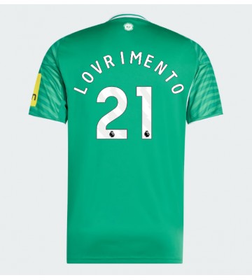 Newcastle United Tino Livramento #21 Segunda Equipación 2025-26 Manga Corta